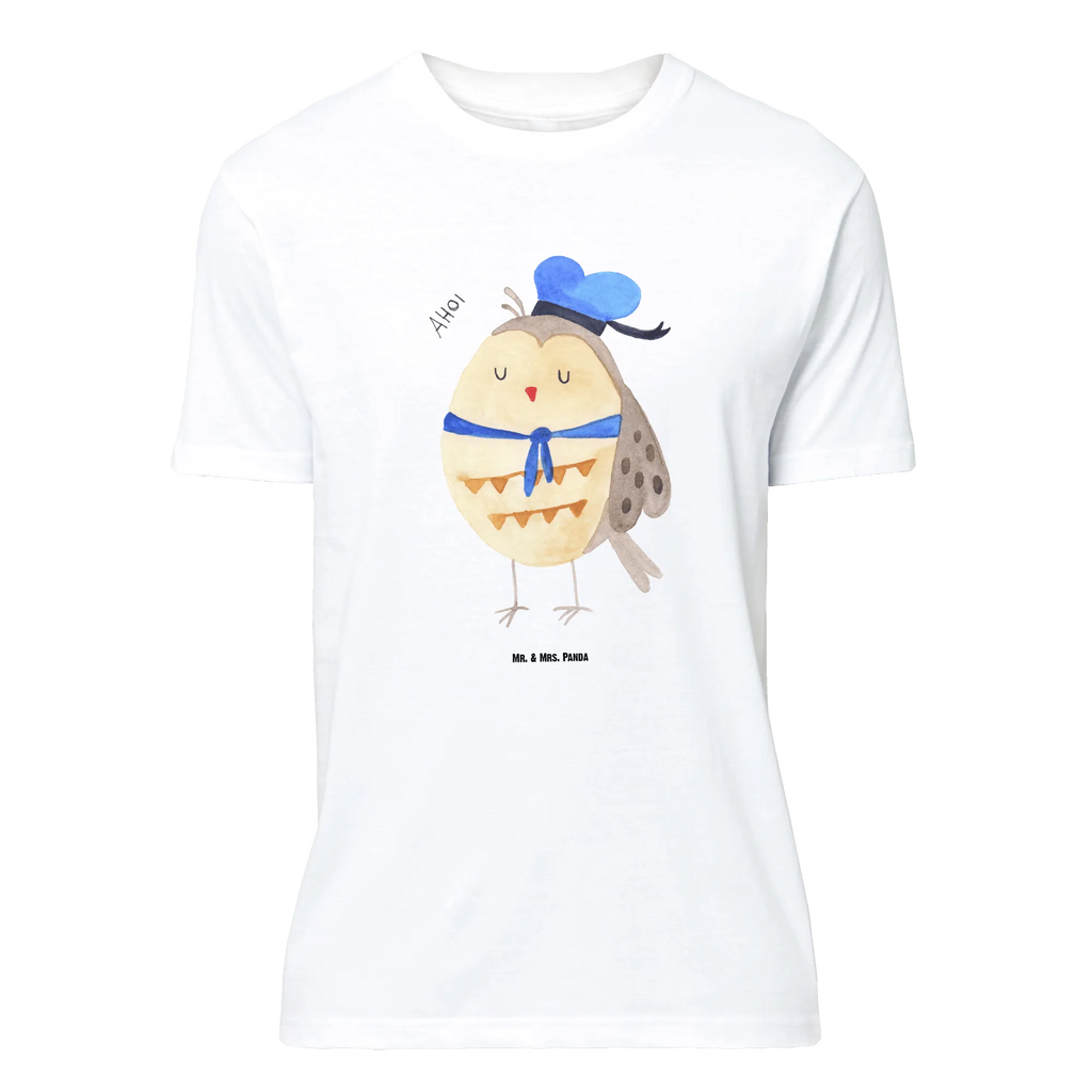 T-Shirt Standard Eule Matrose Nachthemd, Junggesellenabschied, T-Shirt mit Spruch, Herrn, Jubiläum, T-Shirt, Schlafshirt, Lustiges T-Shirt, Shirt, Damen, Geburstag, Tshirt, Eule, Wortspiel Lustig, Owl, Seefahrer, Freundin, Matrose, Eule Spruch, Hochzeitstag Geschenk, Eule Deko, Heimathafen, Ehe