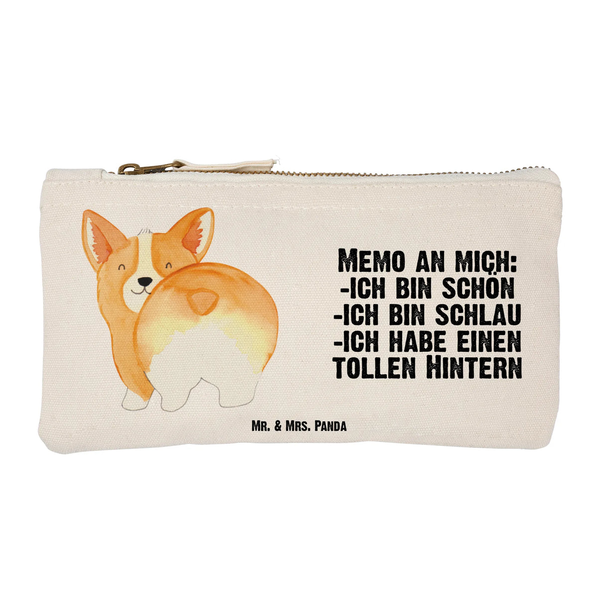 Make-up bag corgi buttocks what do you give a dog lover, funny gifts for dog owners, bag with dog print, dog decorative items, love for dogs, mutt, love dogs, hound, dog mama, woof, dog breed, dog sayings, gifts for dogs, Christmas gifts for dogs, Dog love, Self love, Saying