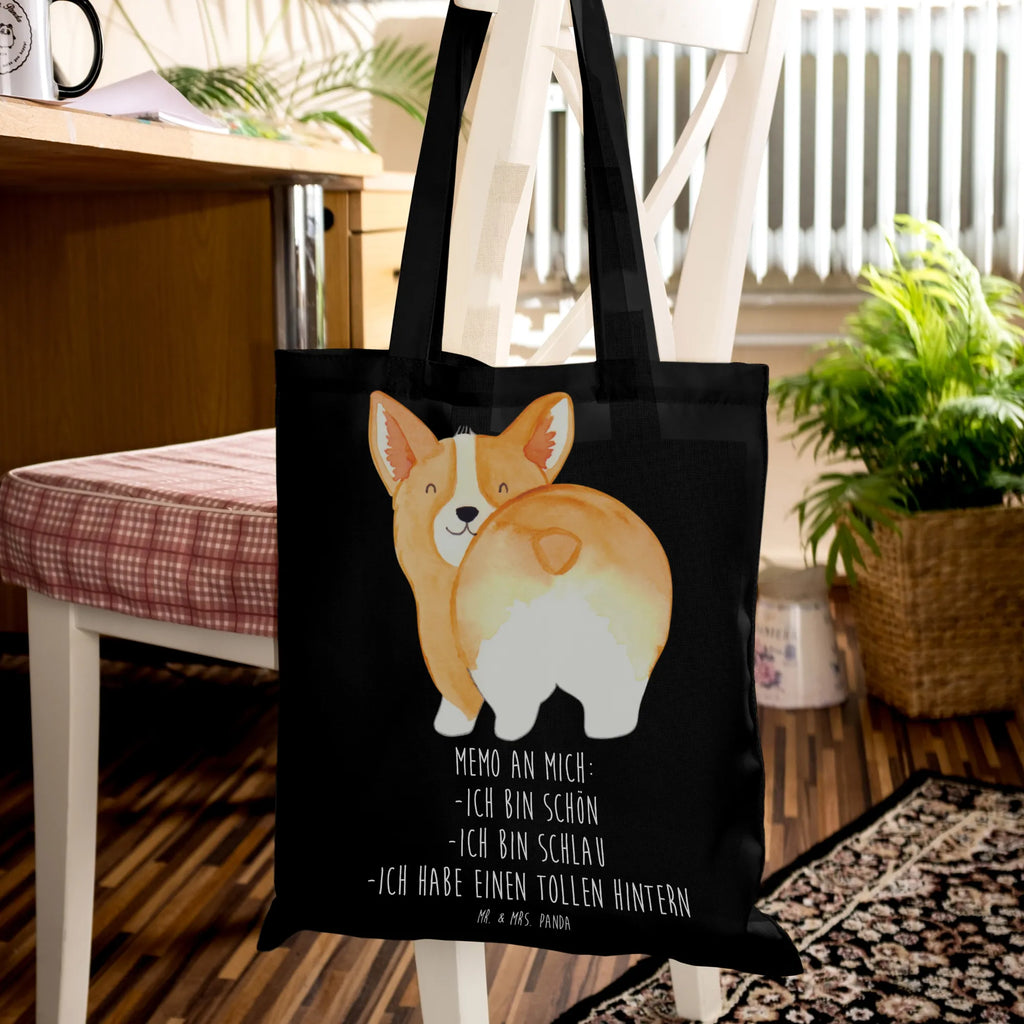 Torba Corgi tyłek Schultertasche, Einkaufstasche, Strandtasche, Beuteltasche, Badetasche, Jutetasche, Tragetasche, Stoffbeutel, Umhängetasche, Einkaufstüte, Stofftasche, Jutebeutel, Beutel, Tasche, Shopper, Laptoptasche, Hund, Hundemotiv, Haustier, Hunderasse, Tierliebhaber, Hundebesitzer, Sprüche, Motivation, Selbstliebe, Corgie, Hundeliebe, Spruch