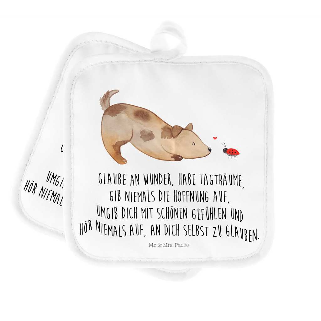 2er Set Topflappen  Hund Marienkäfer topfhalter, Topflappen 2er Set, Topfhandschuhe, Topflappen Set, Topflappenset, Topflappen, Topfuntersetzer, 2er Set Topflappen, Hunderasse, Hundebesitzer, Sprüche, Hundemotiv, Haustier, Tierliebhaber, Hund, Mischlinghund, Hunde, Marienkäfer, Mischling, Hundespruch