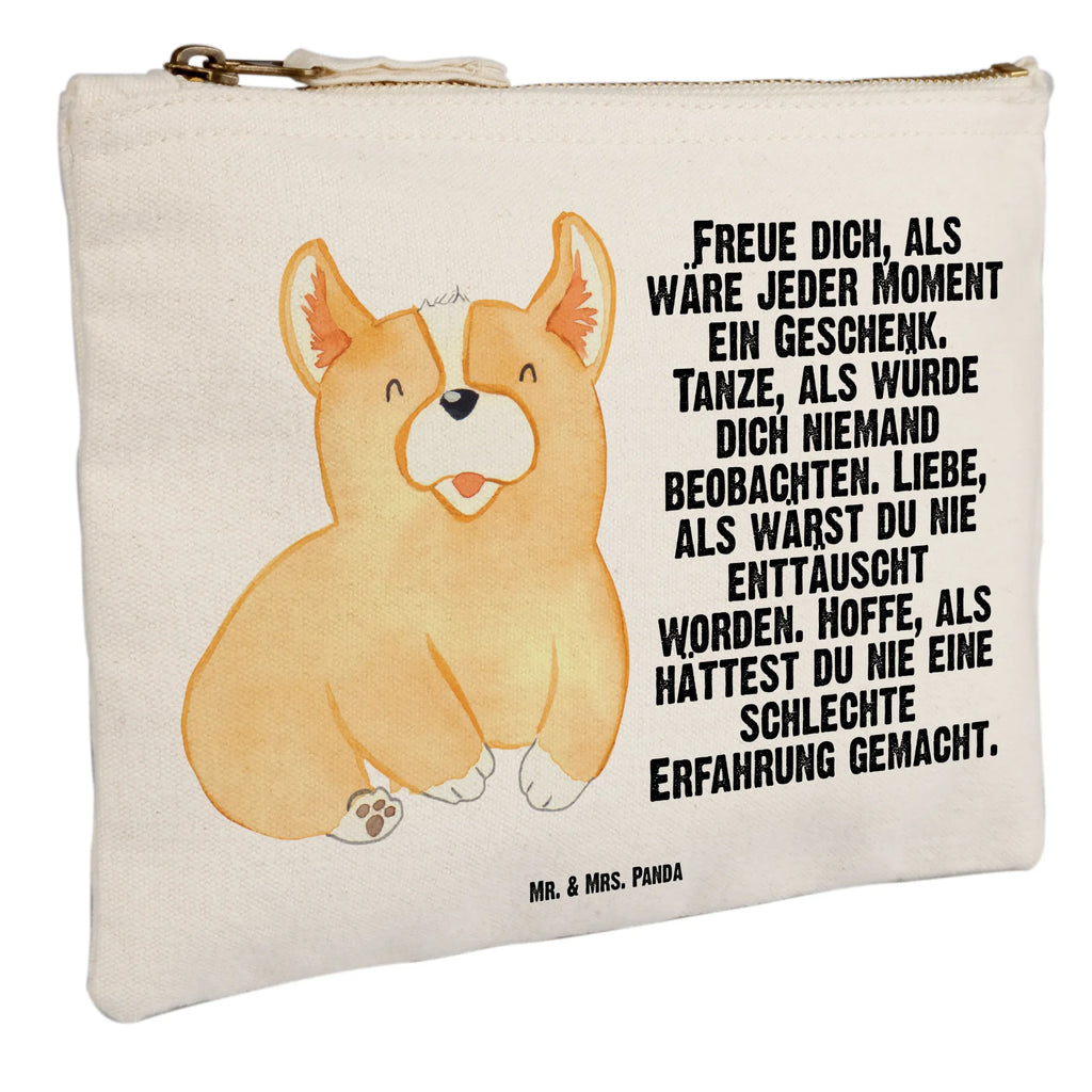 torebka na makijaż Corgi Waschtasche, Mäppchen, aufbewahrungsbeutel, pinsel tasche, Waschbeutel, beauty tasche, kosmetiktäschchen, Kosmetikbeutel, Etui, Federmappe, Schminktasche, toiletry bag, Schminkbeutel, pencil case, Kulturbeutel, Kulturtasche, aufbewahrungstasche, Schlampermäppchen, Kosmetiktasche, Schminktäschchen, utensilientasche, Stiftemäppchen, beauty case, Tierliebhaber, Sprüche, Haustier, Hundemotiv, Hund, Hundebesitzer, Hunderasse, Spruch, Hundespruch, Britisch, Corgie, Welsh Corgie Pembroke, Motivation, Lebensfreude