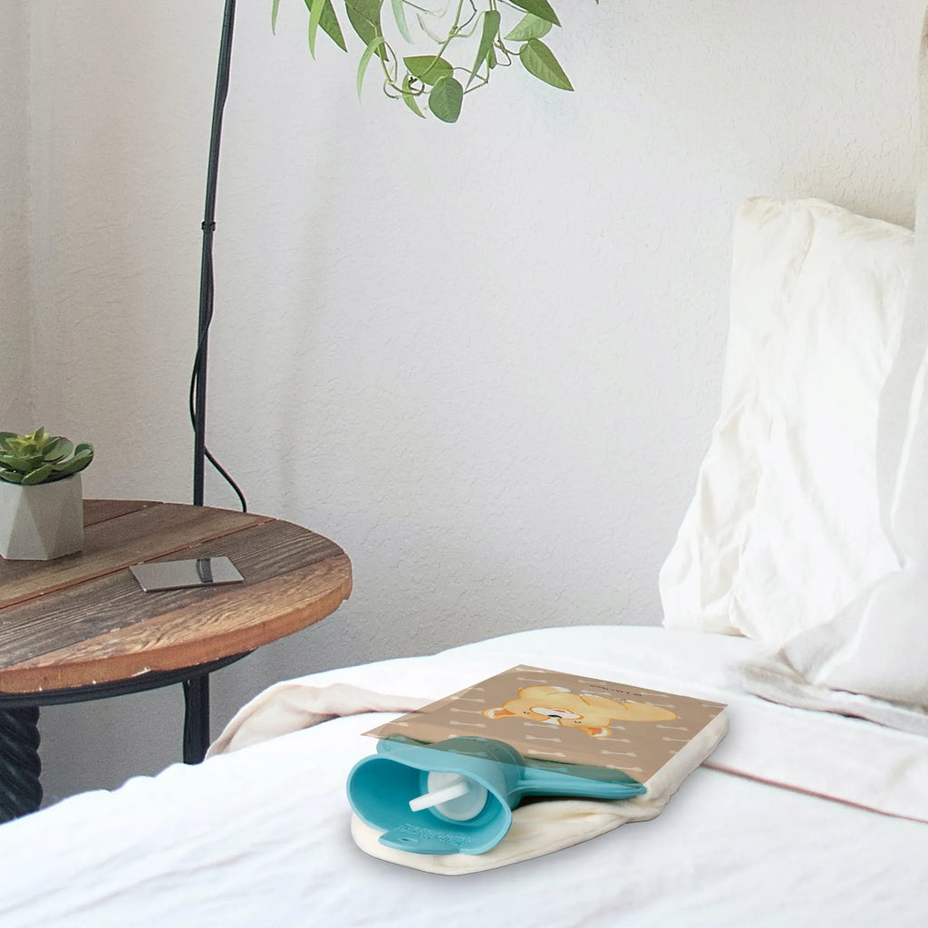 Hot water bottle Corgi Kinderwärmflasche, Körnerkissen, Bettflasche, Wärmflasche mit Bezug, Wärmflaschenbezug, Wärmflasche, Wärmekissen, Kleine Wärmflasche, Hund, Hundemotiv, Haustier, Hunderasse, Tierliebhaber, Hundebesitzer, Sprüche, Welsh Corgie Pembroke, britisch, Hundespruch, Spruch, Motivation, Corgie, Lebensfreude