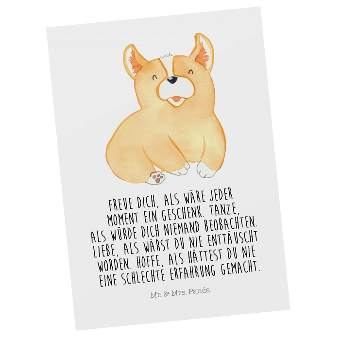 Postcard Corgi
