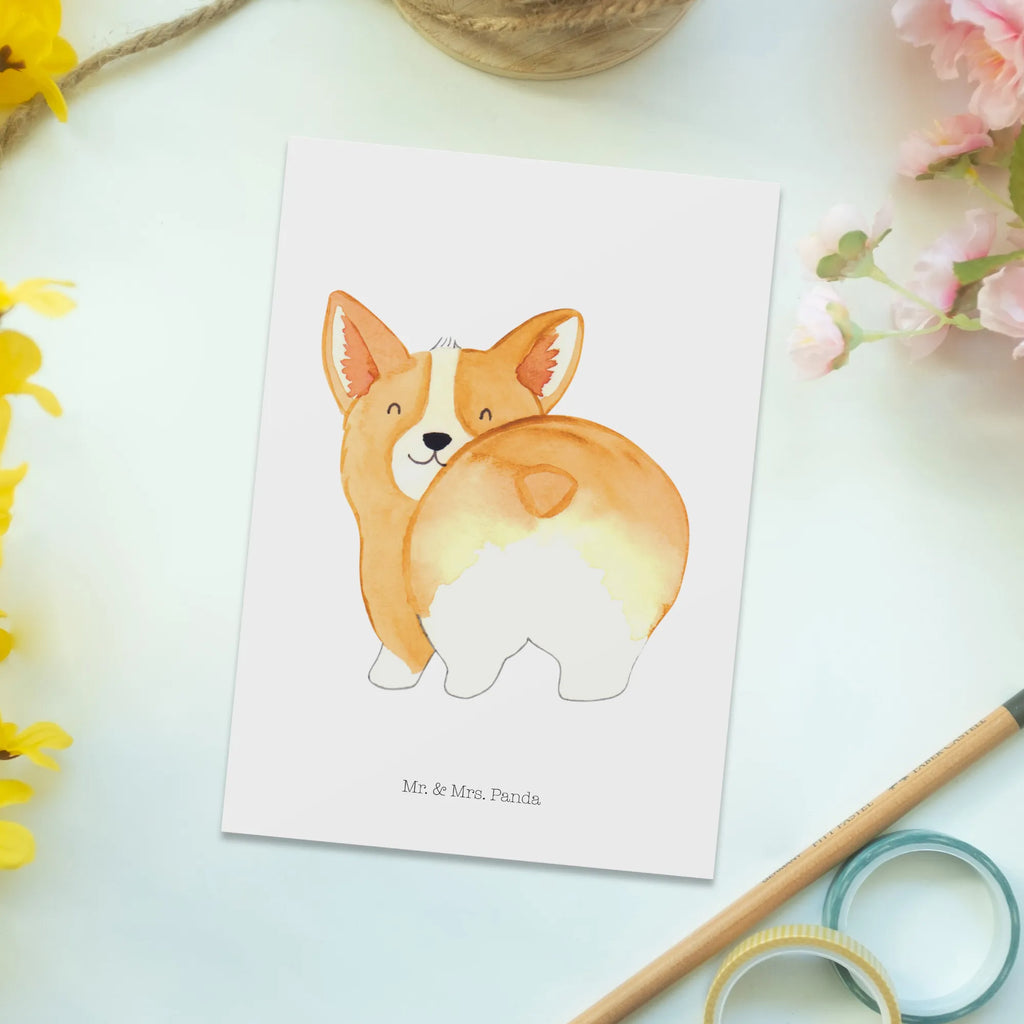 Postkarte Corgi Po Postkarte, Motivkarte, Kunstkarten, Ansichtskarte, Ansichtskarten, Fotokarte, Grußkarte, spruchkarte, Designkarte, einzelkarte, bildkarte, kunstkarte, Postkarten, Hund, Sprüche, Hundebesitzer, Tierliebhaber, Hundemotiv, Haustier, Hunderasse, Corgie, Selbstliebe, Motivation, Spruch, Hundeliebe