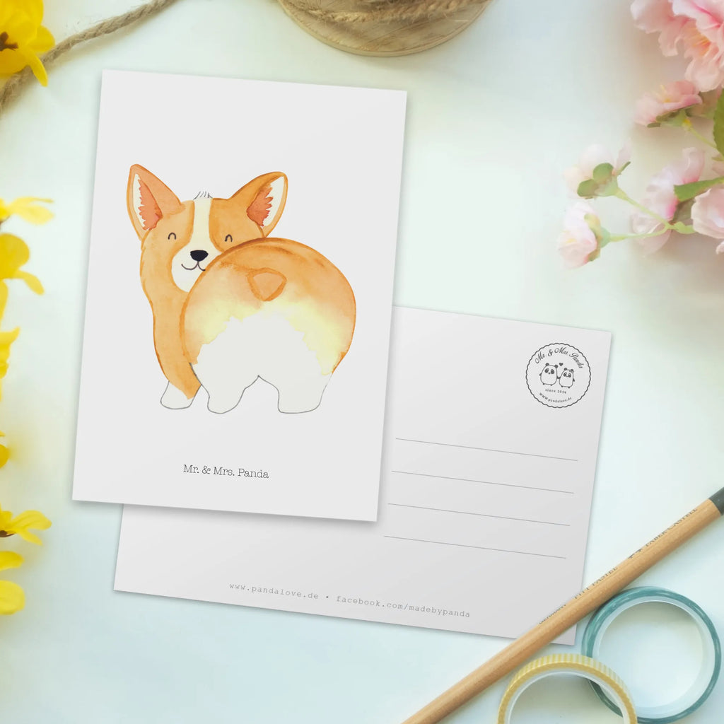 Postkarte Corgi Po Postkarte, Motivkarte, Kunstkarten, Ansichtskarte, Ansichtskarten, Fotokarte, Grußkarte, spruchkarte, Designkarte, einzelkarte, bildkarte, kunstkarte, Postkarten, Hund, Sprüche, Hundebesitzer, Tierliebhaber, Hundemotiv, Haustier, Hunderasse, Corgie, Selbstliebe, Motivation, Spruch, Hundeliebe