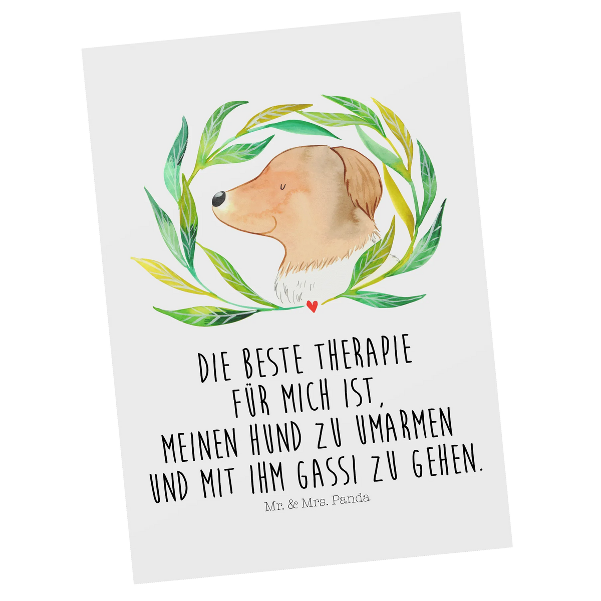 Postkarte Hund Blumen Motivkarte, Postkarten, kunstkarte, Postkarte, Grußkarte, spruchkarte, bildkarte, einzelkarte, Ansichtskarte, Designkarte, Ansichtskarten, Fotokarte, Kunstkarten, Hundebesitzer, Hundemotiv, Hunderasse, Haustier, Tierliebhaber, Sprüche, Hund, Hunde, Ranke, Hundeglück, Hundeliebe, Selbsttherapie, Therapie
