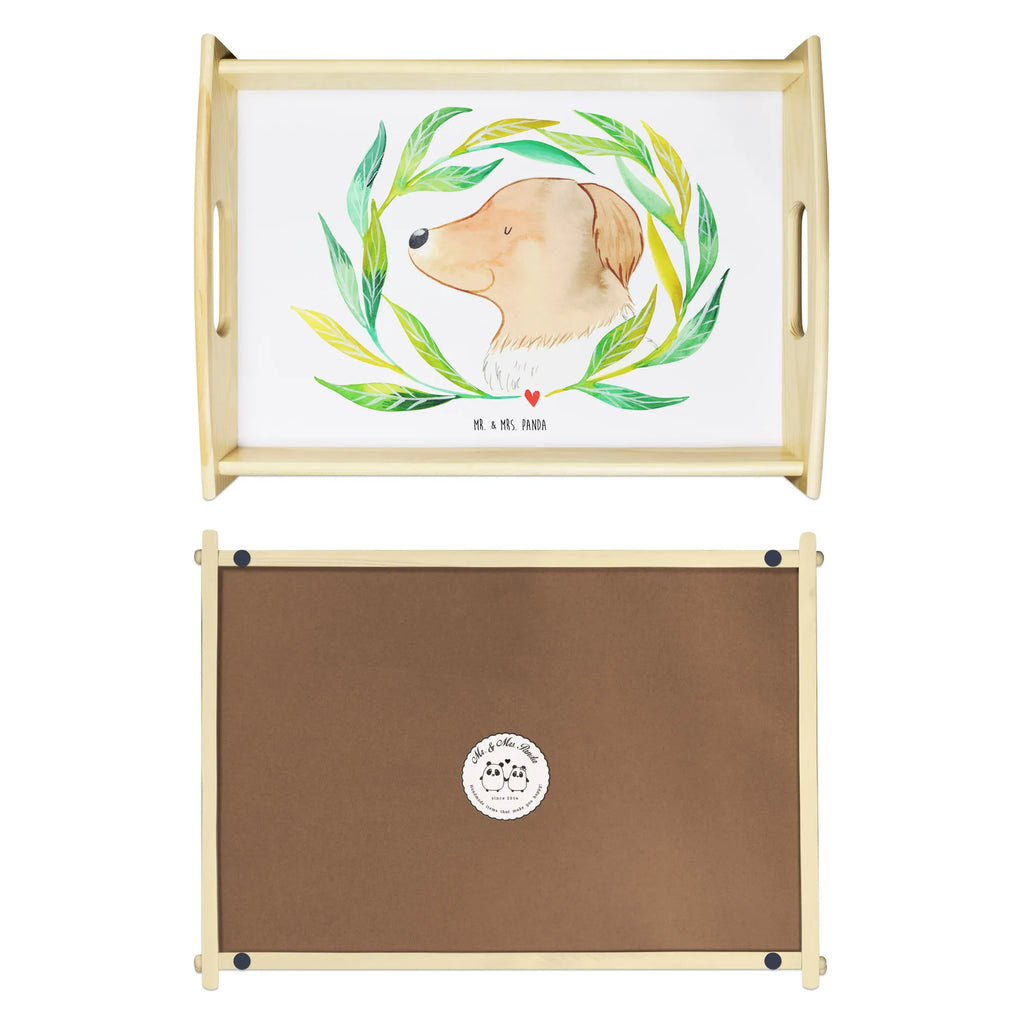 Serving tray Dog Flower Holztablett, Dekotablett, Küchentablett, Tablett, Frühstückstablett, Serviertablett, Hund, Hundemotiv, Haustier, Hunderasse, Tierliebhaber, Hundebesitzer, Sprüche, Hundeliebe, Selbsttherapie, Hundeglück, Ranke, Therapie, Hunde