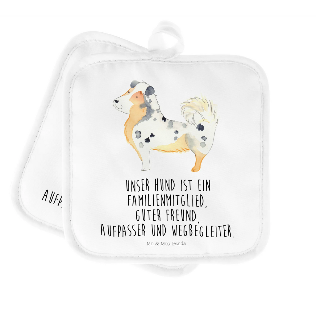 2er Set Topflappen  Hund Australien Shepherd Topflappen 2er Set, Topflappenset, 2er Set Topflappen, Topflappen Set, topfhalter, Topfuntersetzer, Topfhandschuhe, Topflappen, Hunderasse, Hundebesitzer, Sprüche, Hundemotiv, Haustier, Tierliebhaber, Hund, Hundeliebe, Australien Shepherd, Spruch, Familienhund, Shepherd