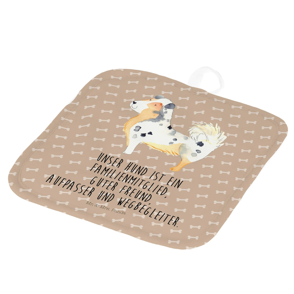 2er Set Topflappen  Hund Australien Shepherd Topflappen 2er Set, Topflappenset, 2er Set Topflappen, Topflappen Set, topfhalter, Topfuntersetzer, Topfhandschuhe, Topflappen, Hunderasse, Hundebesitzer, Sprüche, Hundemotiv, Haustier, Tierliebhaber, Hund, Hundeliebe, Australien Shepherd, Spruch, Familienhund, Shepherd