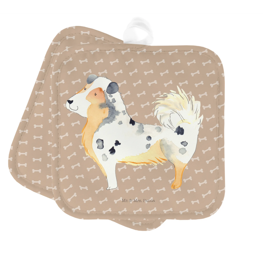 2er Set Topflappen  Hund Australien Shepherd Topflappen 2er Set, Topflappenset, 2er Set Topflappen, Topflappen Set, topfhalter, Topfuntersetzer, Topfhandschuhe, Topflappen, Hunderasse, Hundebesitzer, Sprüche, Hundemotiv, Haustier, Tierliebhaber, Hund, Hundeliebe, Australien Shepherd, Spruch, Familienhund, Shepherd