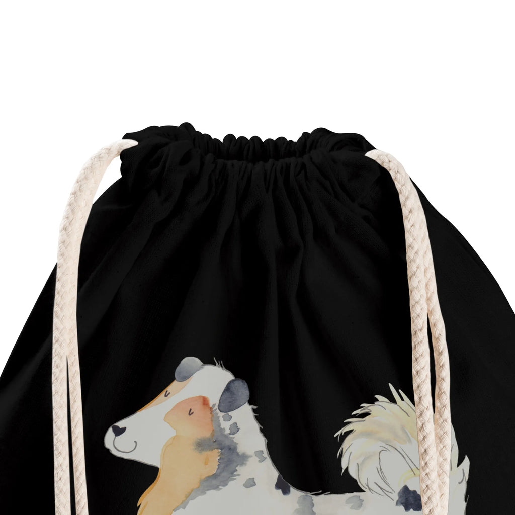 Drawstring bag Dog Australia Shepherd sports bag, gym bag, carrier bag, bag, hipster, jute bag, dog, mutt, hound, woof, dog mama, dog breed, love dogs, love for dogs, dog decorative items, bag with dog print, funny gifts for dog owners, what do you give a dog lover, Christmas gifts for dogs, gifts for dogs, dog sayings, Sayings, Family dog, Saying, Shepherd, Dog, Australia Shepherd, Dog love