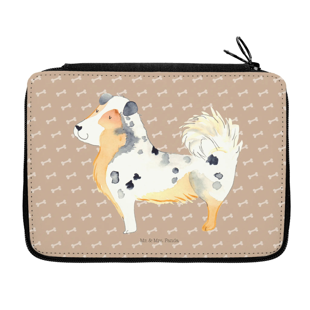 Leather folder Dog Australia Shepherd Motiv, Geschenk, Federmappe, Stiftetasche, Stifte Etui, Schüler, Schülerin, Büro Stifte Etui, Stifterolle, Kinder Federmappe, Grundschule, Schule, Bestückte Federmappe, Einschulung, Federmäppchen bedruckt, Federmappe Einschulung, Kind, Federmäppchen, Hund, Hundemotiv, Haustier, Hunderasse, Tierliebhaber, Hundebesitzer, Sprüche, Spruch, Australien Shepherd, Hundeliebe, Shepherd, Familienhund