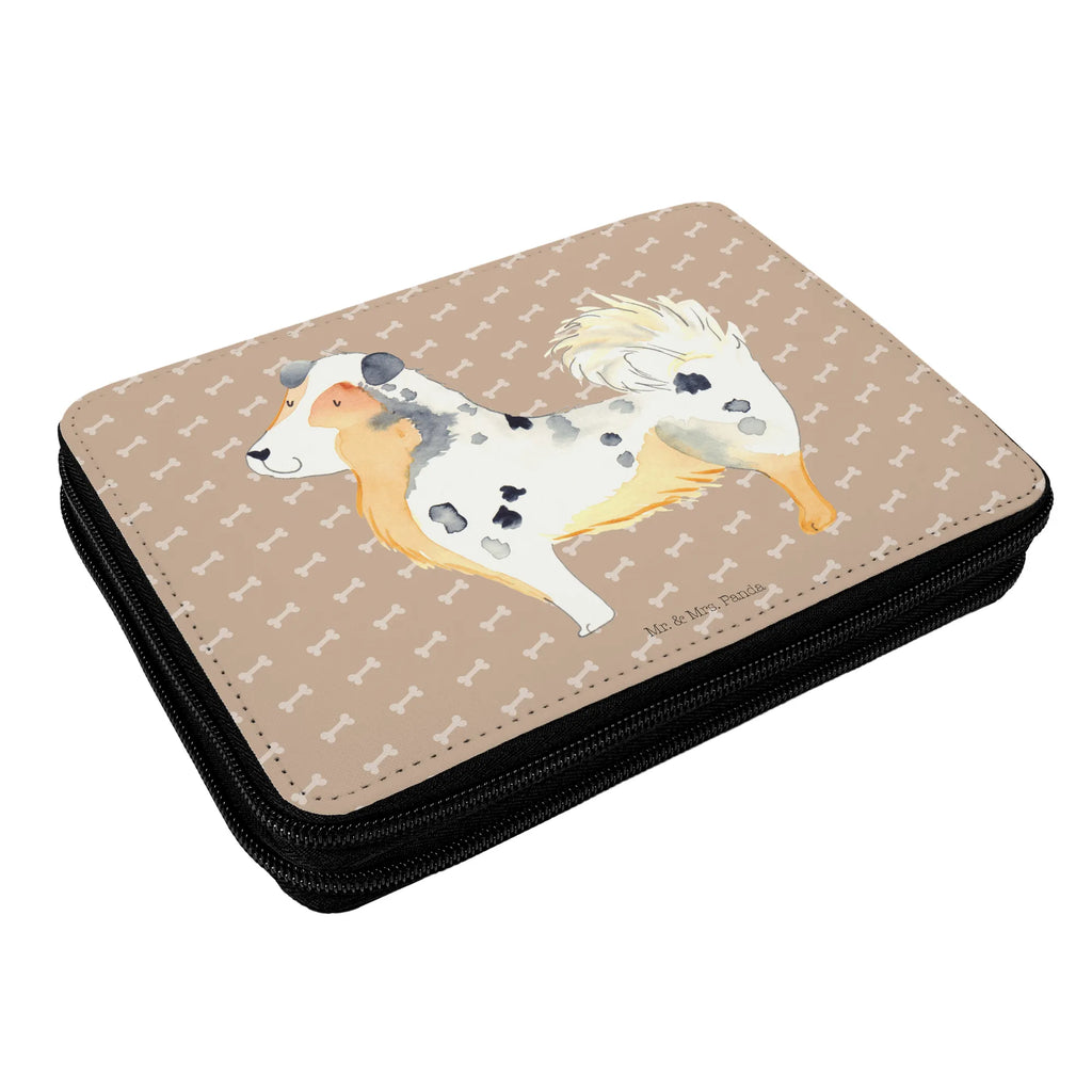 Leather folder Dog Australia Shepherd Motiv, Geschenk, Federmappe, Stiftetasche, Stifte Etui, Schüler, Schülerin, Büro Stifte Etui, Stifterolle, Kinder Federmappe, Grundschule, Schule, Bestückte Federmappe, Einschulung, Federmäppchen bedruckt, Federmappe Einschulung, Kind, Federmäppchen, Hund, Hundemotiv, Haustier, Hunderasse, Tierliebhaber, Hundebesitzer, Sprüche, Spruch, Australien Shepherd, Hundeliebe, Shepherd, Familienhund