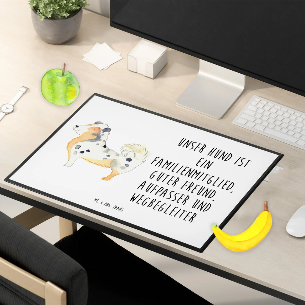 Schreibtischunterlage Australien Shepherd Schreibwaren, Büroartikel, Schreibtischauflage, Schreibunterlage, Schreibtisch Unterlagen, Schreibtischunterlage Groß, Bürobedarf, Hund, Hundemotiv, Haustier, Hunderasse, Tierliebhaber, Hundebesitzer, Sprüche, Familienhund, Hundeliebe, Australien Shepherd, Spruch, Shepherd
