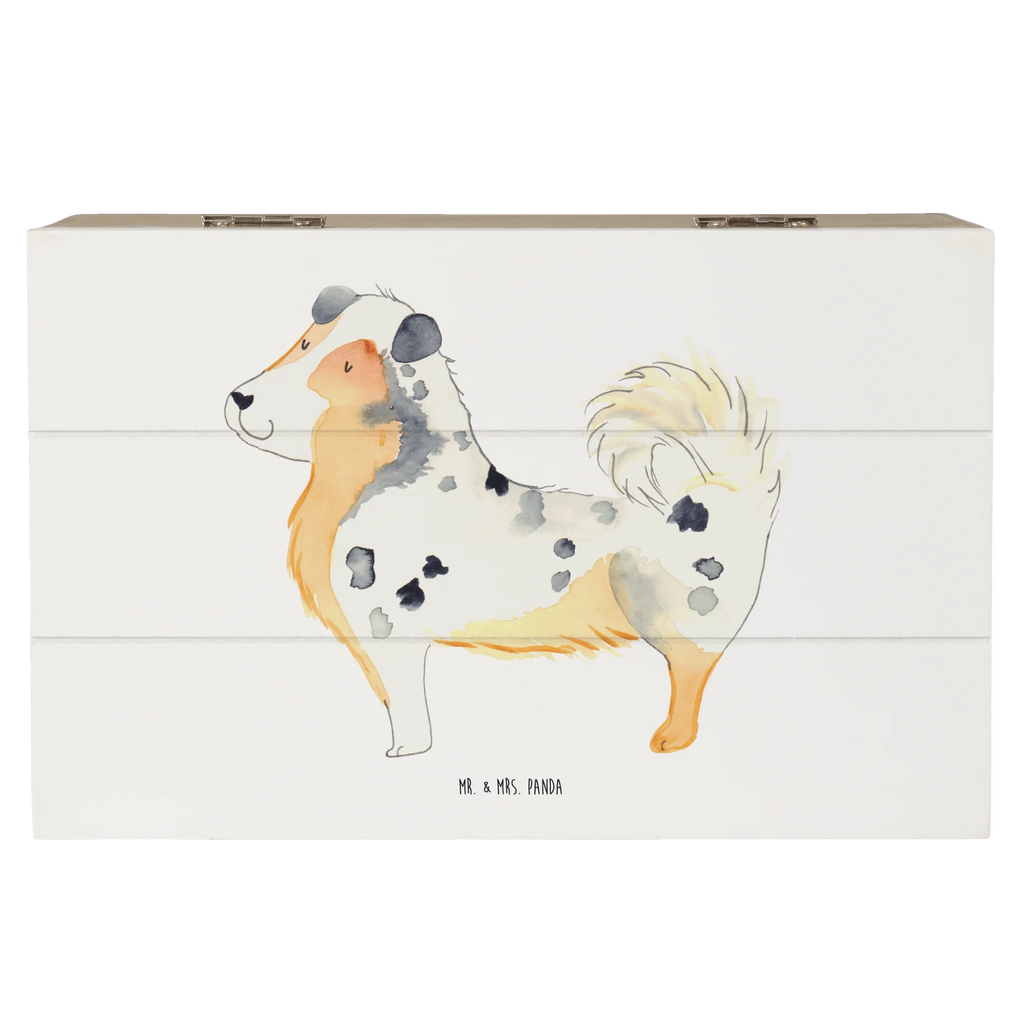 Wooden chest Dog Australia Shepherd Truhe, Holzkiste, Kiste, Erinnerungsbox, Geschenkbox, XXL, Geschenkdose, Schatzkiste, Schatulle, Erinnerungskiste, Aufbewahrungsbox, Dekokiste, Hund, Hundemotiv, Haustier, Hunderasse, Tierliebhaber, Hundebesitzer, Sprüche, Australien Shepherd, Shepherd, Hundeliebe, Familienhund, Spruch