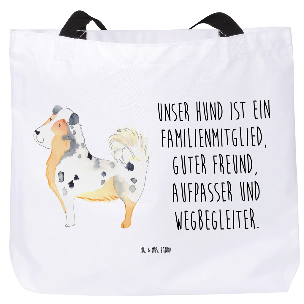 Shopper Hund Australien Shepherd Schultasche, Strandtasche, Schulbeutel, Freizeittasche, XL, Ausflug, Schultertasche, Tüte, Alltagstasche, Stofftasche, XXL Tasche, Einkaufsbeutel, Einkaufstasche, Shopper, Tragebeutel, Beutel, Sprüche, Hund, Hundebesitzer, Hunderasse, Haustier, Tierliebhaber, Hundemotiv, Australien Shepherd, Hundeliebe, Familienhund, Shepherd, Spruch