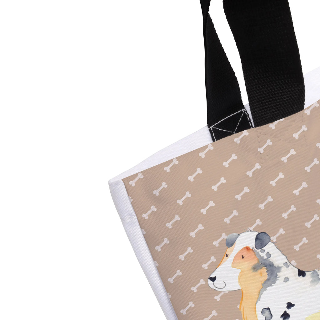Shopper Hund Australien Shepherd Schultasche, Strandtasche, Schulbeutel, Freizeittasche, XL, Ausflug, Schultertasche, Tüte, Alltagstasche, Stofftasche, XXL Tasche, Einkaufsbeutel, Einkaufstasche, Shopper, Tragebeutel, Beutel, Sprüche, Hund, Hundebesitzer, Hunderasse, Haustier, Tierliebhaber, Hundemotiv, Australien Shepherd, Hundeliebe, Familienhund, Shepherd, Spruch