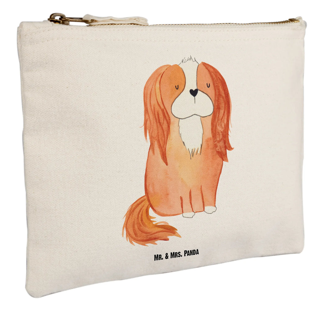 Make-up bag Dog Cavalier King Charles Spaniel beauty tasche, pinsel tasche, Waschtasche, toiletry bag, Etui, Kosmetikbeutel, aufbewahrungstasche, Federmappe, utensilientasche, Schminktäschchen, Kulturbeutel, Schminktasche, kosmetiktäschchen, Kulturtasche, aufbewahrungsbeutel, Waschbeutel, Schminkbeutel, Mäppchen, Kosmetiktasche, pencil case, beauty case, Schlampermäppchen, Stiftemäppchen, Sprüche, Hunderasse, Tierliebhaber, Haustier, Hundemotiv, Hund, Hundebesitzer, Spaniel, Spruch, Schönster Hund, Cockerspaniel, Cavalier King Charles Spaniel