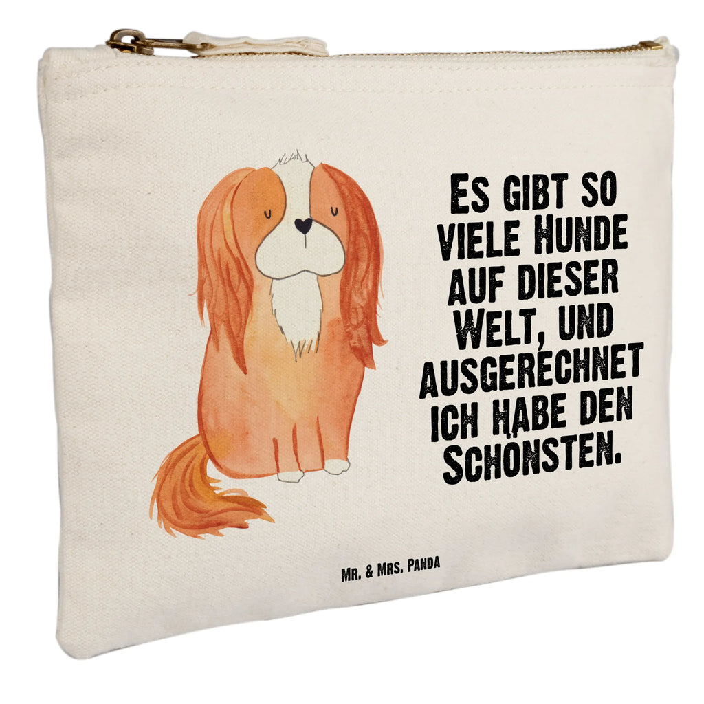 Make-up bag Dog Cavalier King Charles Spaniel beauty tasche, pinsel tasche, Waschtasche, toiletry bag, Etui, Kosmetikbeutel, aufbewahrungstasche, Federmappe, utensilientasche, Schminktäschchen, Kulturbeutel, Schminktasche, kosmetiktäschchen, Kulturtasche, aufbewahrungsbeutel, Waschbeutel, Schminkbeutel, Mäppchen, Kosmetiktasche, pencil case, beauty case, Schlampermäppchen, Stiftemäppchen, Sprüche, Hunderasse, Tierliebhaber, Haustier, Hundemotiv, Hund, Hundebesitzer, Spaniel, Spruch, Schönster Hund, Cockerspaniel, Cavalier King Charles Spaniel