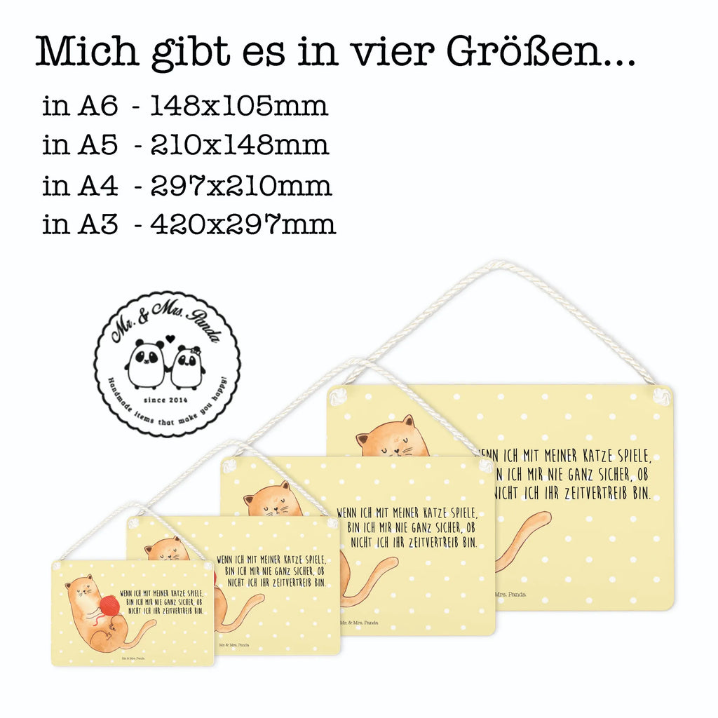 Decorative sign Cat Wool cat, tomcat, kitty, meow, kitten, housecat, mama cat, love cats, cat image, cat fan, cat lover, cat fancier, cat decoration, gift for cat lover, cat owner, funny cats, cat sayings, cat motto, funny cat gifts, fan merchandise, cat stuff, animal lover, ball of wool, play, wool, playful, pussy, pet, cats, Cats