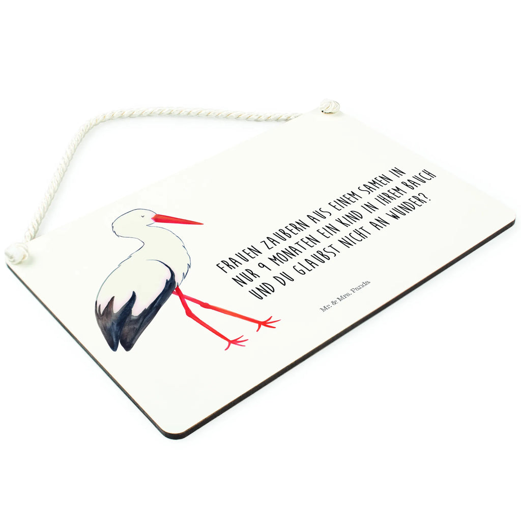 Decorative sign Stork Spruchschild, Dekoschild, Deko Schild, sprüche schild, dekoschilder, Wandschild, wandhänger, hängeschild, Motivschild, Schild mit Spruch, Türschild, Türschild Familie, Holzschild, Küchenschild, dekotafel, Schild, wandtafel, Deko Wandtafel, dekoration schild, holzbild, Holztafel, Badschild, Tiere, Gute Laune, Tiermotive, Lustige Sprüche, Storch, Mütter, Mutter Werden, Geburt, Baby, Störche, Schwangerschaft, Schwanger, Babybauch, Mutter