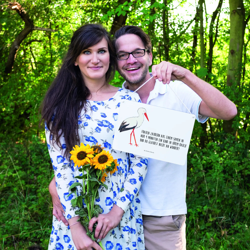 Decorative sign Stork Spruchschild, Dekoschild, Deko Schild, sprüche schild, dekoschilder, Wandschild, wandhänger, hängeschild, Motivschild, Schild mit Spruch, Türschild, Türschild Familie, Holzschild, Küchenschild, dekotafel, Schild, wandtafel, Deko Wandtafel, dekoration schild, holzbild, Holztafel, Badschild, Tiere, Gute Laune, Tiermotive, Lustige Sprüche, Storch, Mütter, Mutter Werden, Geburt, Baby, Störche, Schwangerschaft, Schwanger, Babybauch, Mutter