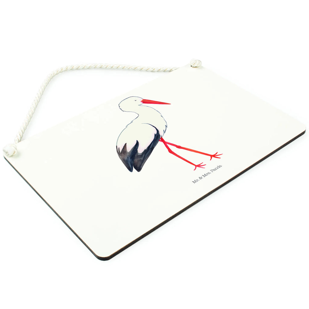 Decorative sign Stork Spruchschild, Dekoschild, Deko Schild, sprüche schild, dekoschilder, Wandschild, wandhänger, hängeschild, Motivschild, Schild mit Spruch, Türschild, Türschild Familie, Holzschild, Küchenschild, dekotafel, Schild, wandtafel, Deko Wandtafel, dekoration schild, holzbild, Holztafel, Badschild, Tiere, Gute Laune, Tiermotive, Lustige Sprüche, Storch, Mütter, Mutter Werden, Geburt, Baby, Störche, Schwangerschaft, Schwanger, Babybauch, Mutter