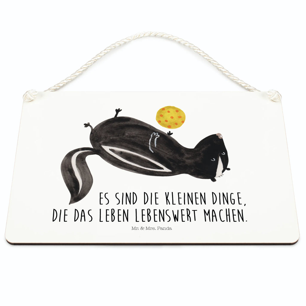 Dekoracyjny znak skunks piłka Schild, hängeschild, Badschild, wandtafel, Dekoschild, Küchenschild, Türschild Familie, dekoschilder, Holzschild, sprüche schild, Schild mit Spruch, Motivschild, dekoration schild, holzbild, Deko Schild, dekotafel, wandhänger, Deko Wandtafel, Spruchschild, Türschild, Wandschild, Holztafel, Skunk, Stinktier, Stinker, Wildtier, Verspielt, Stinki, Raubtier, Weisheit