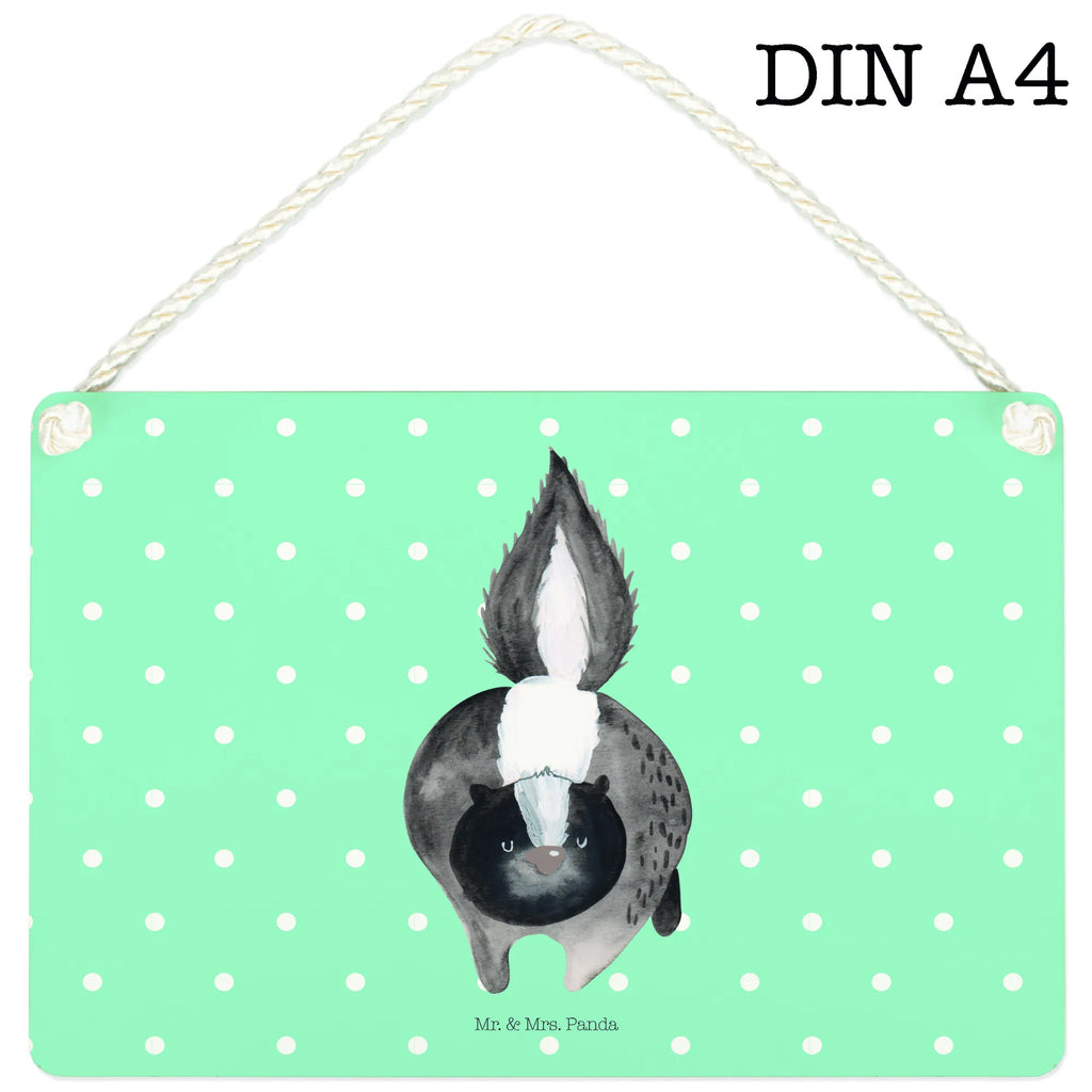 Decorative sign skunk attack Skunk, angry, threatening, predator, stinky, skunk, stinker, wild animal