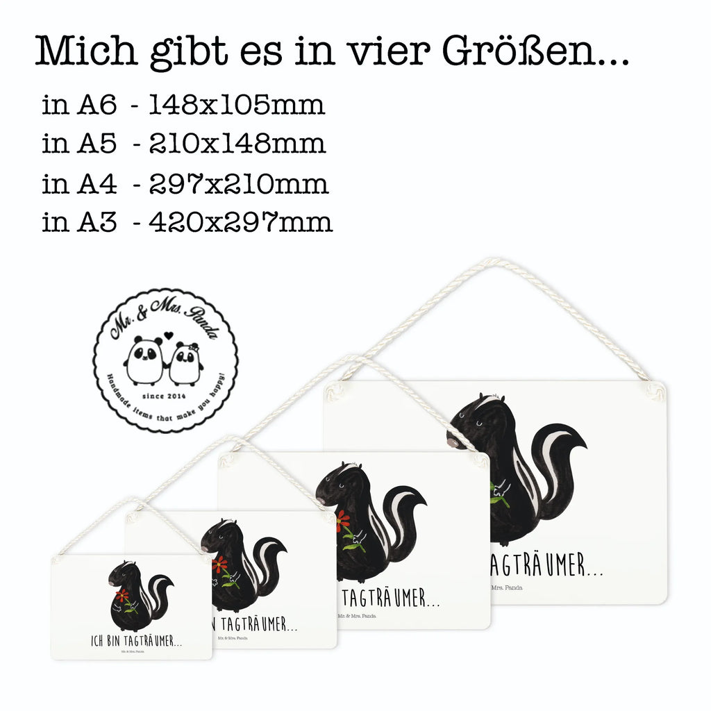 Deko Schild Stinktier Blume dekotafel, Türschild, Motivschild, Holzschild, sprüche schild, Küchenschild, dekoschilder, Schild mit Spruch, dekoration schild, Holztafel, Deko Wandtafel, Schild, Türschild Familie, Badschild, Dekoschild, wandtafel, Spruchschild, Deko Schild, holzbild, hängeschild, Wandschild, wandhänger, Skunk, Stinktier, Raubtier, Wildtier, Verträumt, Stinki, Träume, Stinker, Dreams, Tagträumer