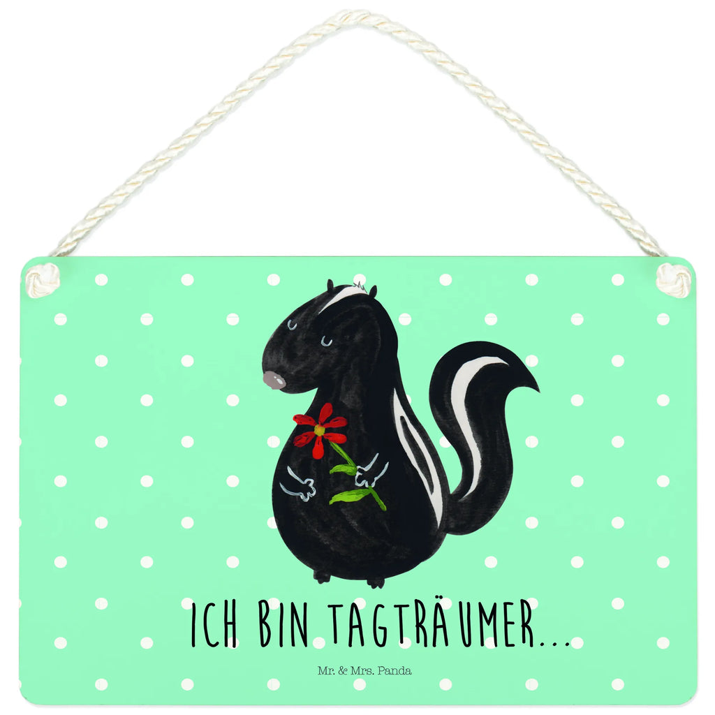 Deko Schild Stinktier Blume dekotafel, Türschild, Motivschild, Holzschild, sprüche schild, Küchenschild, dekoschilder, Schild mit Spruch, dekoration schild, Holztafel, Deko Wandtafel, Schild, Türschild Familie, Badschild, Dekoschild, wandtafel, Spruchschild, Deko Schild, holzbild, hängeschild, Wandschild, wandhänger, Skunk, Stinktier, Raubtier, Wildtier, Verträumt, Stinki, Träume, Stinker, Dreams, Tagträumer
