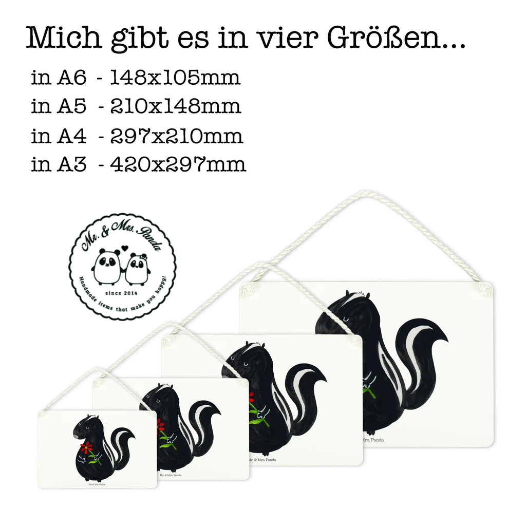 Deko Schild Stinktier Blume dekotafel, Türschild, Motivschild, Holzschild, sprüche schild, Küchenschild, dekoschilder, Schild mit Spruch, dekoration schild, Holztafel, Deko Wandtafel, Schild, Türschild Familie, Badschild, Dekoschild, wandtafel, Spruchschild, Deko Schild, holzbild, hängeschild, Wandschild, wandhänger, Skunk, Stinktier, Raubtier, Wildtier, Verträumt, Stinki, Träume, Stinker, Dreams, Tagträumer