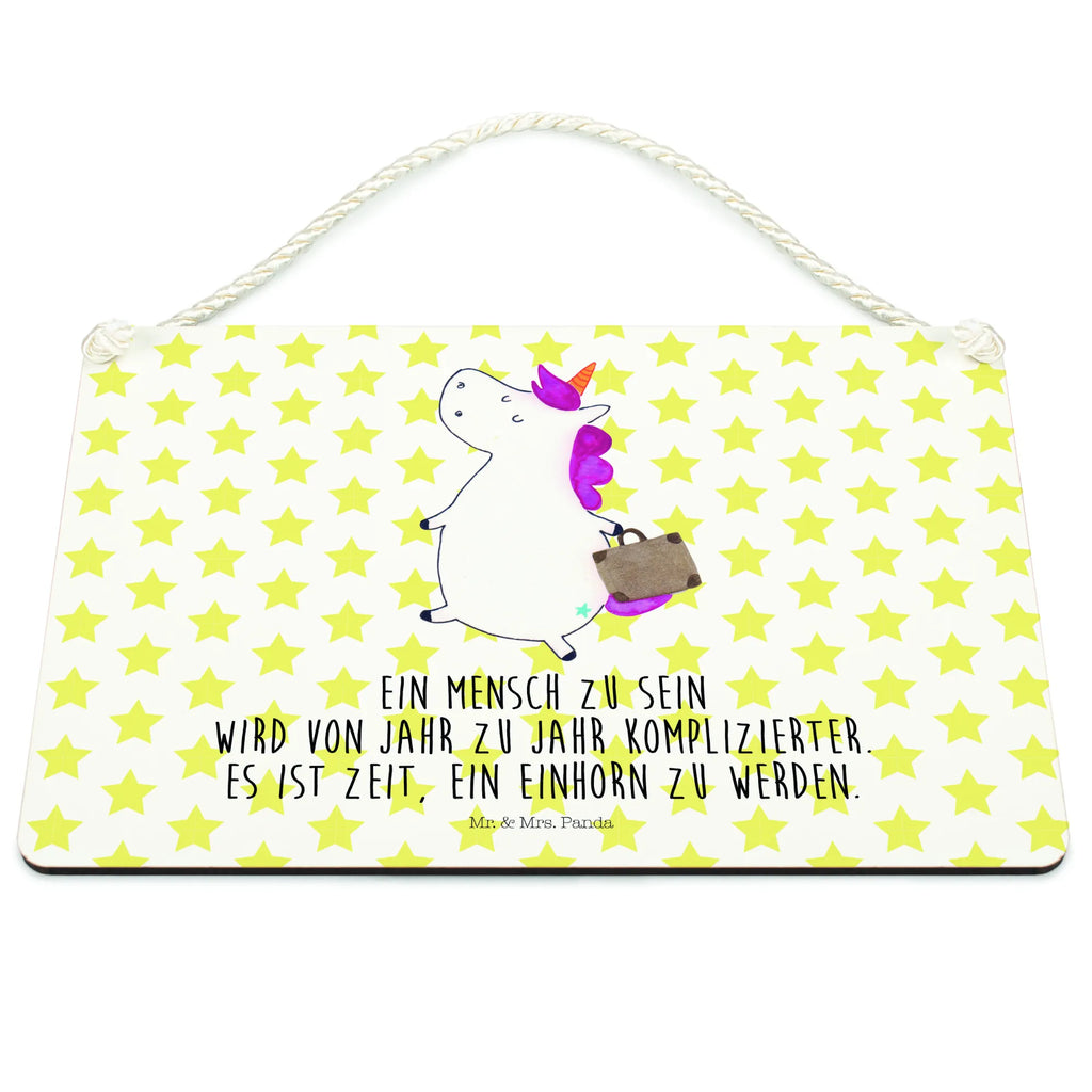 Decorative sign unicorn Suitcase dekoration schild, dekoschilder, Dekoschild, hängeschild, Türschild, Holzschild, Schild, Badschild, sprüche schild, Deko Wandtafel, Türschild Familie, Schild mit Spruch, Küchenschild, Holztafel, wandtafel, Spruchschild, Motivschild, dekotafel, wandhänger, holzbild, Wandschild, Deko Schild, Unicorn, Einhorn, Einhörner, Einhorn Deko, Abenteuer, Reise, Lustig, Verreisen, Koffer, Witzig, Albern, Kind, Gepäck, Erwachsen, Spaß