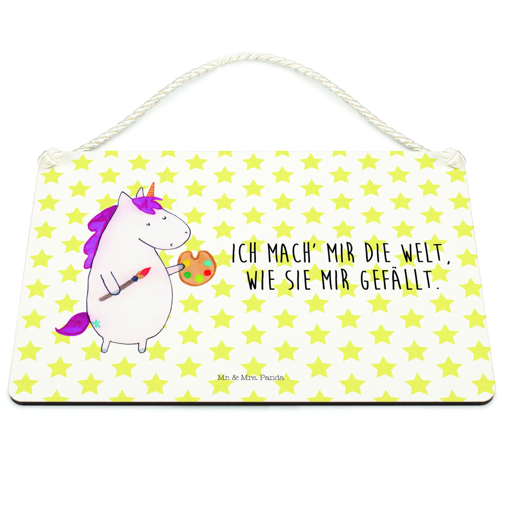 Dekoracyjny znak Jednorożec Artysta Jednorożec, jednorożce, dekoracje jednorożca, jednorożec