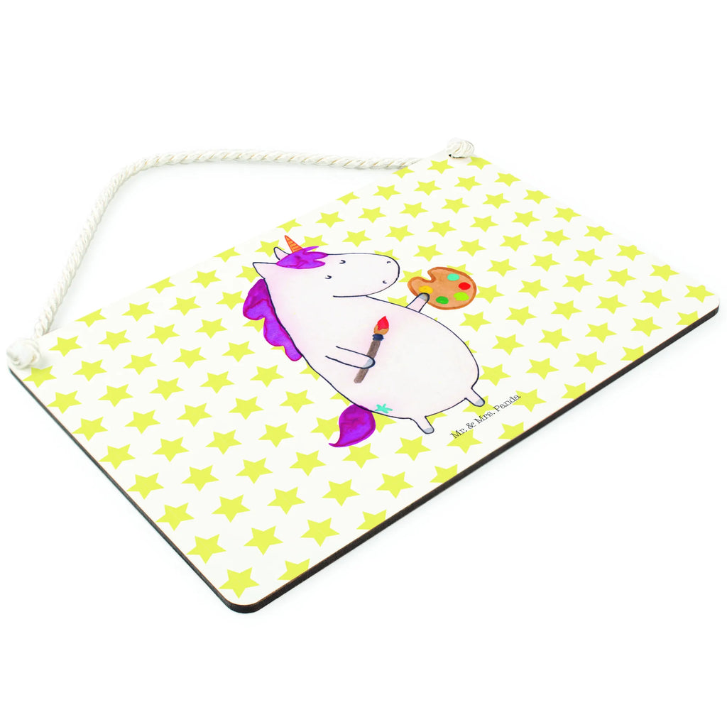 Dekoracyjny znak Jednorożec Artysta Jednorożec, jednorożce, dekoracje jednorożca, jednorożec