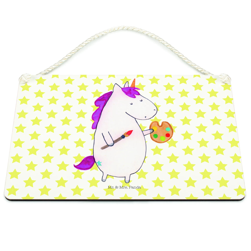 Dekoracyjny znak Jednorożec Artysta Jednorożec, jednorożce, dekoracje jednorożca, jednorożec