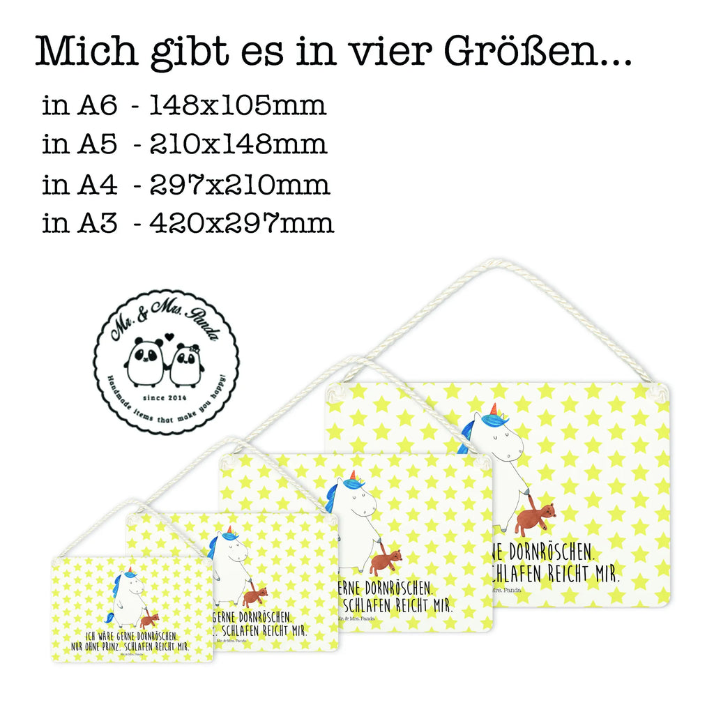 Decorative sign unicorn teddy unicorn, unicorns, single life, bed, dreaming, child gift, Unicorn, sweet, single, child present, sleep, girlfriend, good night