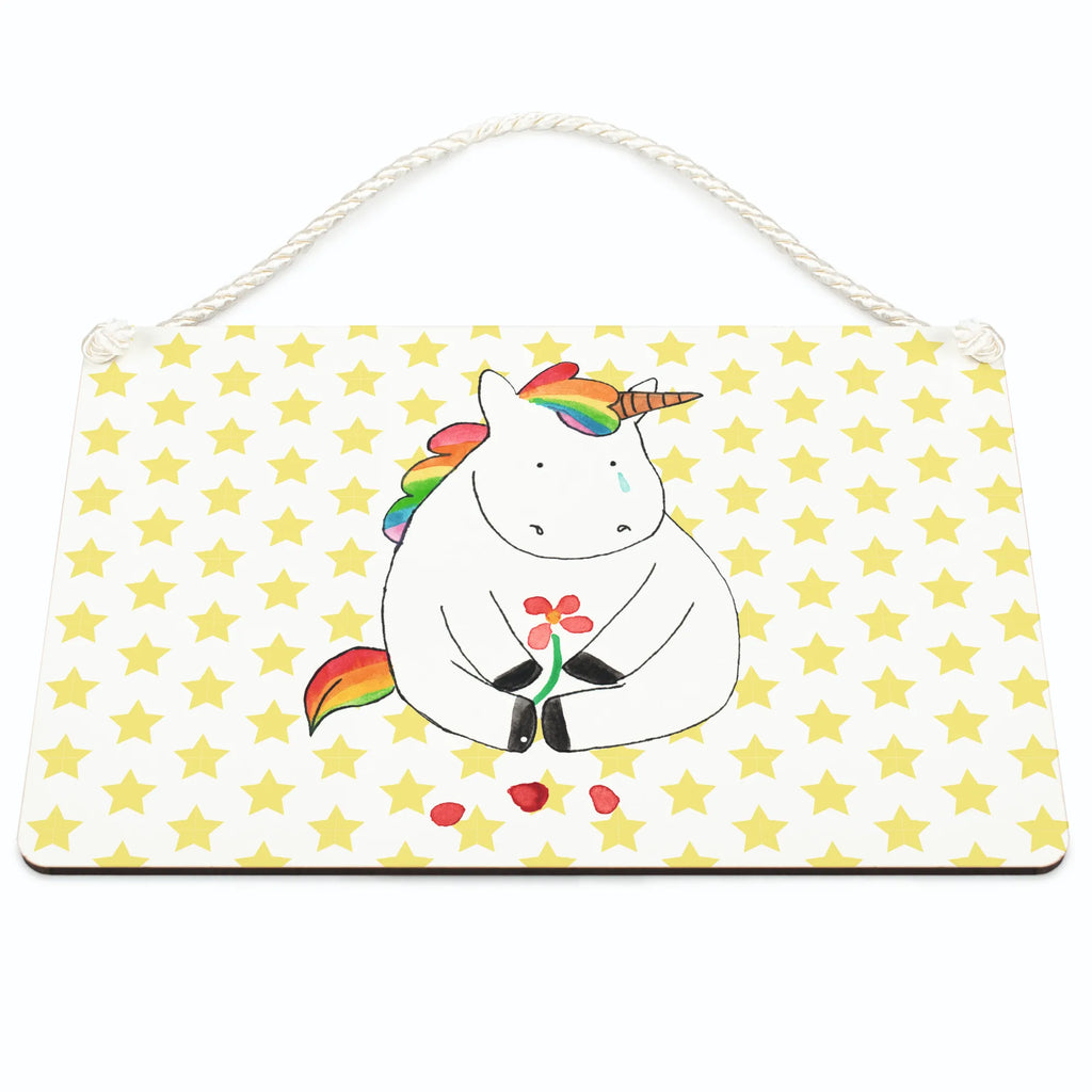 Dekoracyjny znak Jednorożec Smutny Jednorożec, jednorożce, dekoracje jednorożca, jednorożec