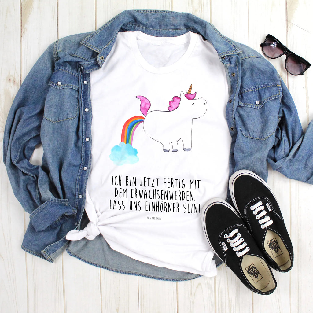T-Shirt Standard Einhorn Pupsen Damen, Tshirt, Junggesellenabschied, Schlafshirt, Herrn, T-Shirt, Lustiges T-Shirt, Shirt, Nachthemd, Jubiläum, T-Shirt mit Spruch, Geburstag, Einhorn, Unicorn, Einhorn Deko, Einhörner, Lustig, Glitzer, Einhornpower, Pups, Regenbogen, Freundin, Spaß, Erwachsenwerden