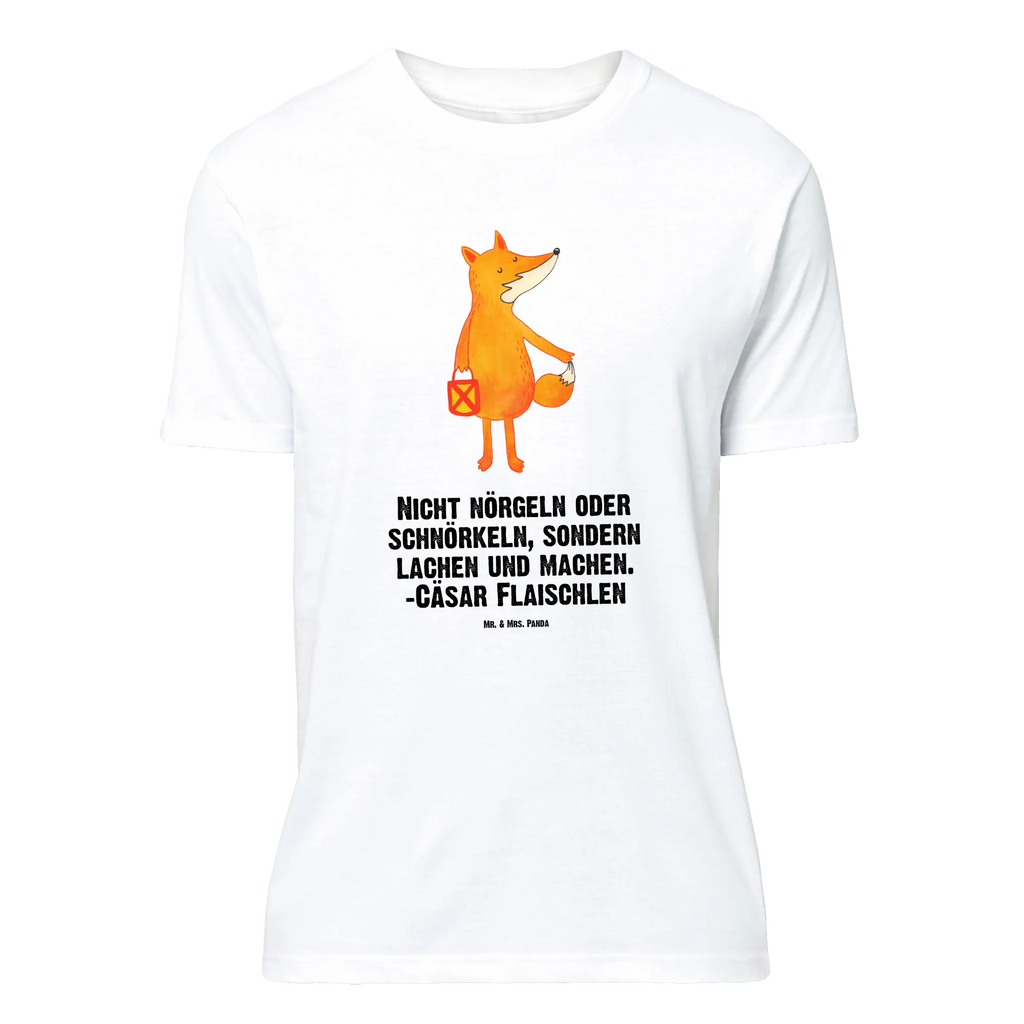 T-Shirt Standard Fuchs Laterne Schlafshirt, Jubiläum, Herrn, Damen, Shirt, Nachthemd, Tshirt, T-Shirt mit Spruch, T-Shirt, Lustiges T-Shirt, Geburstag, Junggesellenabschied, Fuchs, Laterne, Sankt Martin, Füchse, Spruch Trösten, Laternenumzug, Cäsar Otto Hugo Flaischlen, Aufmuntern, Liebeskummer Spruch
