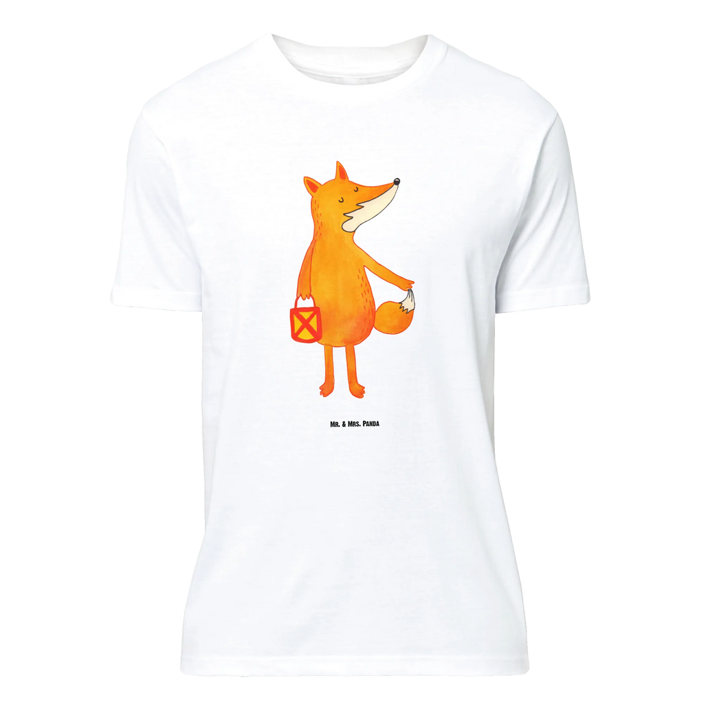 T-Shirt Standard Fuchs Laterne Schlafshirt, Jubiläum, Herrn, Damen, Shirt, Nachthemd, Tshirt, T-Shirt mit Spruch, T-Shirt, Lustiges T-Shirt, Geburstag, Junggesellenabschied, Fuchs, Laterne, Sankt Martin, Füchse, Spruch Trösten, Laternenumzug, Cäsar Otto Hugo Flaischlen, Aufmuntern, Liebeskummer Spruch