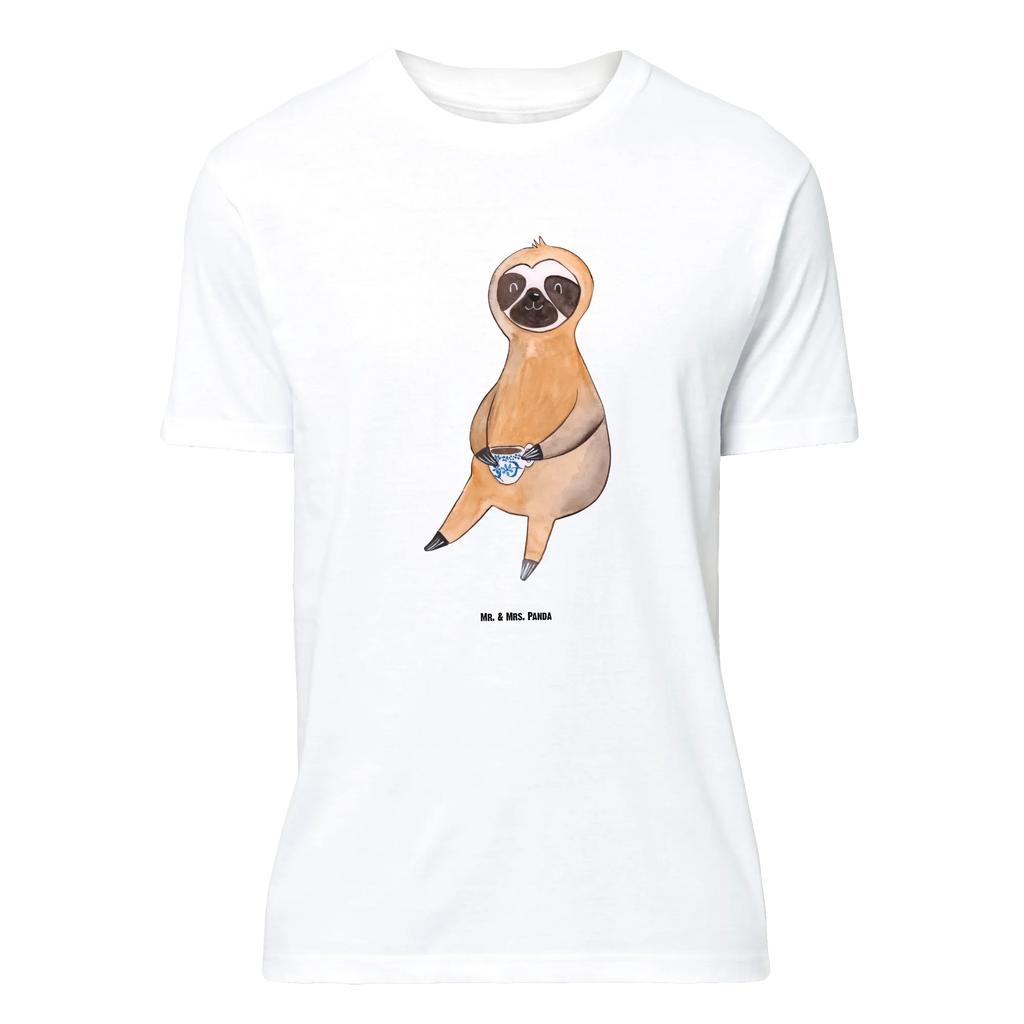 T-Shirt Standard Faultier Kaffee Herrn, T-Shirt, T-Shirt mit Spruch, Tshirt, Schlafshirt, Damen, Lustiges T-Shirt, Nachthemd, Junggesellenabschied, Geburstag, Shirt, Jubiläum, Faultier Geschenk, Faultier Deko, Faultier, Erster Kaffee, Faultiere, Coffee, Genießer, Kaffeegetränk, Kaffeetasse, Kaffee, Morgenmuffel, faul, Lieblingstier, Frühaufsteher