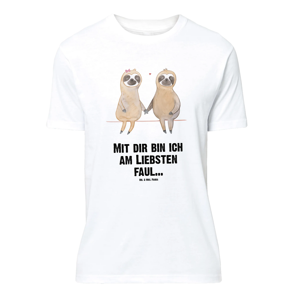 T-shirt sloth pair T-Shirt, Lustiges T-Shirt, Junggesellenabschied, Jubiläum, Damen, Geburstag, Herrn, Schlafshirt, Shirt, Tshirt, T-Shirt mit Spruch, Nachthemd, Faultier Geschenk, Faultier Deko, Faultier, Liebe, Lieblingstier, Pärchen, faul, Langsamkeit, Faultiere, Verlobt, Relaxen, Beziehung, Faultierpärchen, Faultierliebe, Liebespaar, Verliebt, Gemeinsam