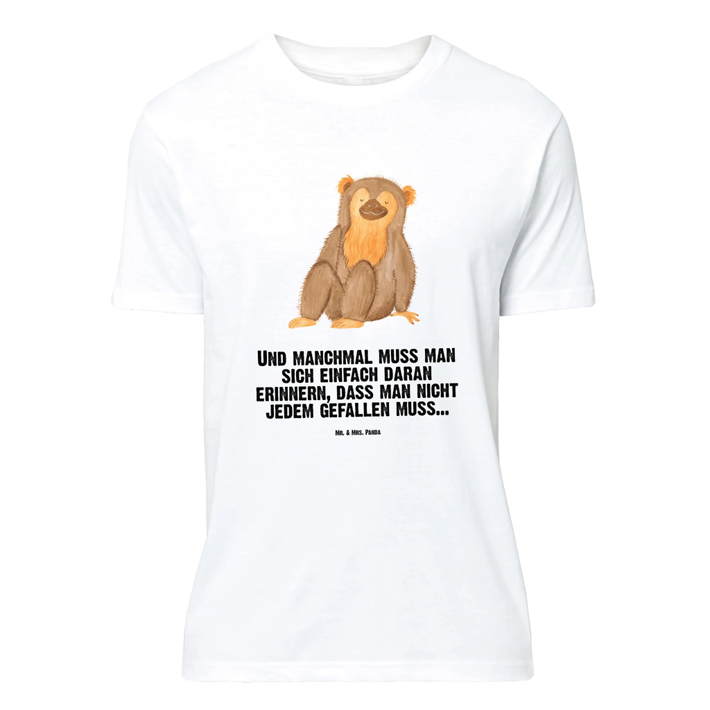 T-Shirt Standard Affe Schlafshirt, Geburstag, Damen, T-Shirt, Nachthemd, Junggesellenabschied, Herrn, Lustiges T-Shirt, Jubiläum, T-Shirt mit Spruch, Tshirt, Shirt, Wildtiere, Afrika, Liebe, Selbstachtung, Äffchen, Respekt, Affen, Affe, Motivation, Selbstliebe, Selfcare, Selbstbewusstsein