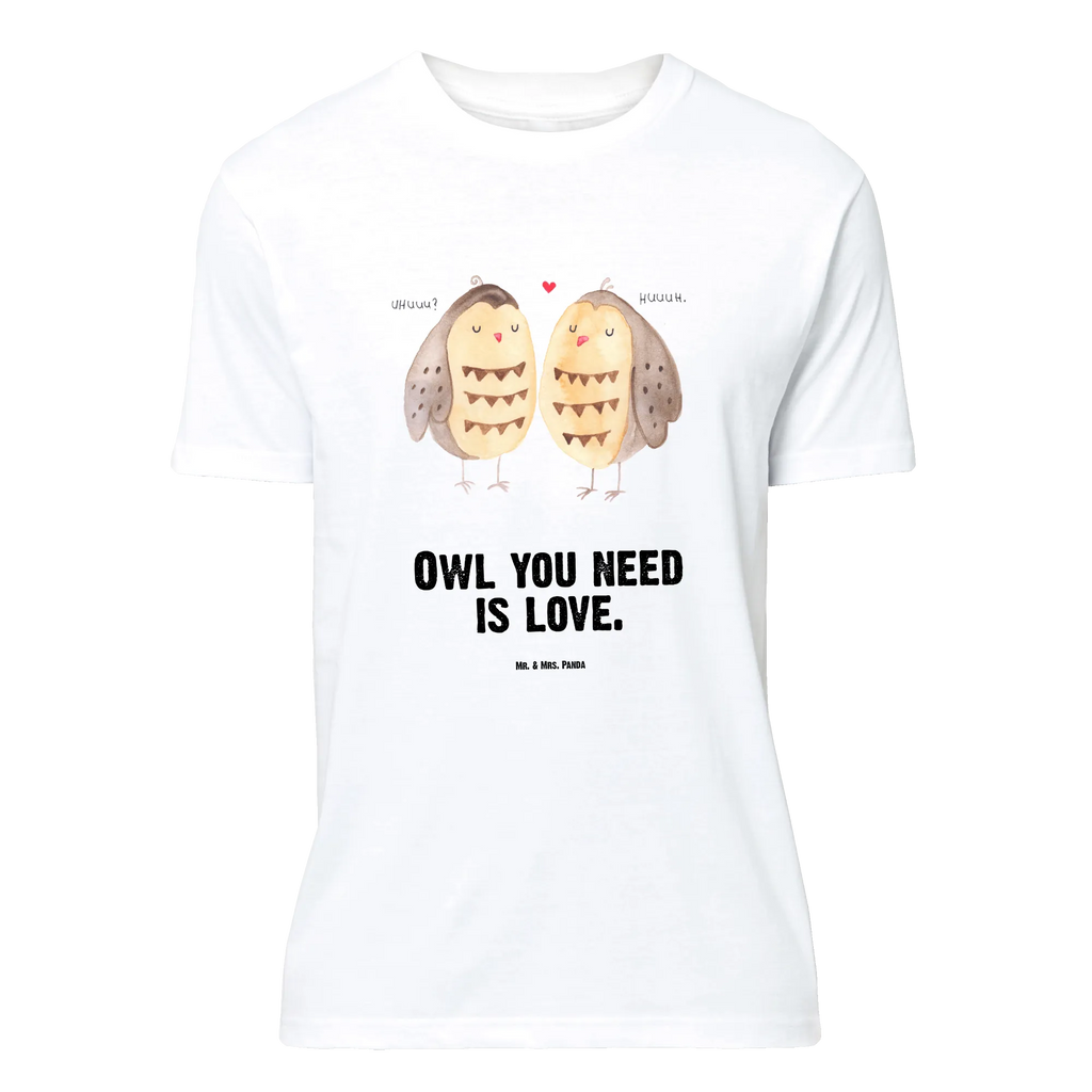 T-Shirt Standard Eulen Liebe Shirt, Jubiläum, Junggesellenabschied, Herrn, Lustiges T-Shirt, T-Shirt mit Spruch, Schlafshirt, Geburstag, Damen, T-Shirt, Tshirt, Nachthemd, Eule, Liebe Spruch, Liebe, All You Need Is Love, Freundin Geschenk, Owl, Wortspiel Lustig, Hochzeit Spruch, Eule Deko, Freund