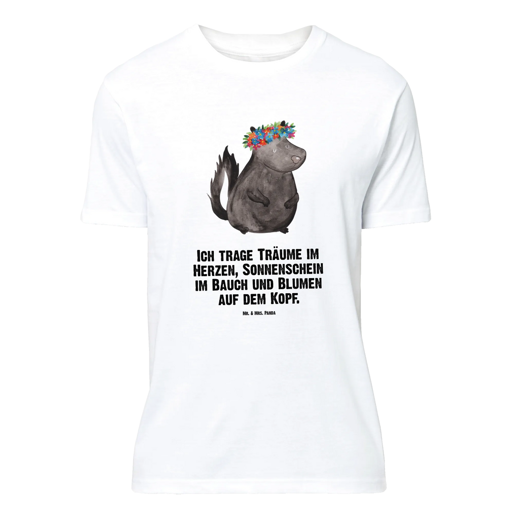 T-Shirt Standard Stinktier Mädchen T-Shirt, T-Shirt mit Spruch, Damen, Schlafshirt, Lustiges T-Shirt, Herrn, Geburstag, Junggesellenabschied, Jubiläum, Tshirt, Shirt, Nachthemd, Stinktier, Skunk, Raubtier, Stinker, Yoga, Namaste, Stinki, Wildtier