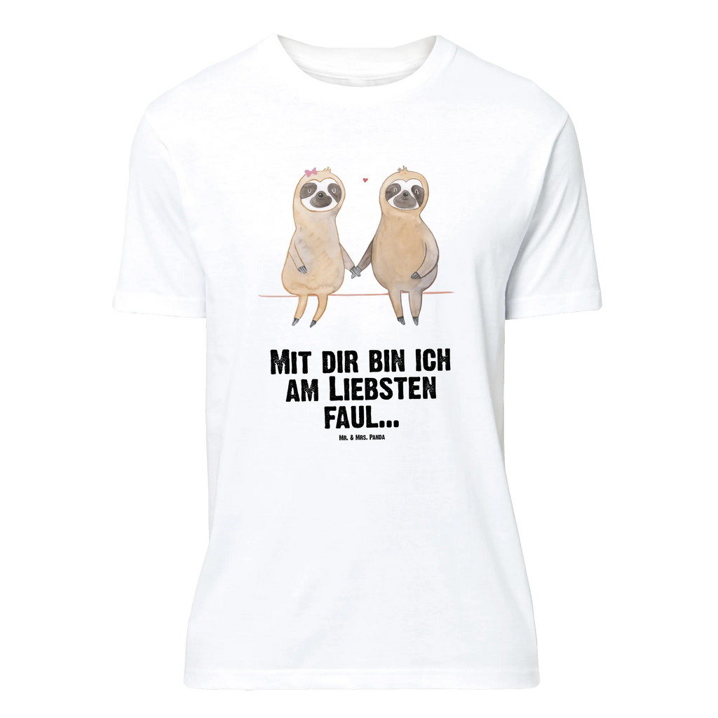 T-shirt sloth pair T-Shirt, Lustiges T-Shirt, Junggesellenabschied, Jubiläum, Damen, Geburstag, Herrn, Schlafshirt, Shirt, Tshirt, T-Shirt mit Spruch, Nachthemd, Faultier Geschenk, Faultier Deko, Faultier, Liebe, Lieblingstier, Pärchen, faul, Langsamkeit, Faultiere, Verlobt, Relaxen, Beziehung, Faultierpärchen, Faultierliebe, Liebespaar, Verliebt, Gemeinsam