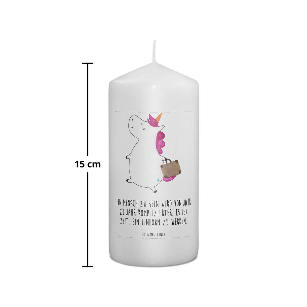 Candle unicorn Suitcase Kerze, Taufkerze, Kommunionskerze, Geburtstagskerze, Geschenk Kerze, Taufgeschenk Kerze, Kerze mit Druck, Besondere Kerze, Geschenkidee Kerze, Kerze für Kommunion, Geburtstag Kerze, Kommunion Kerze, Einhorn, Einhörner, Einhorn Deko, Unicorn, unicorn, Koffer, Verreisen, Reise, Gepäck, Abenteuer, Erwachsen, Kind, albern, Spaß, lustig, witzig