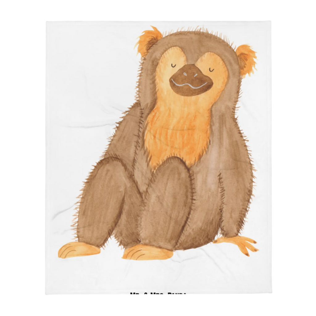 Baby blanket Monkey Babydecke, Geschenk Geburt, Krabbeldecke, Babyecke Kuscheldecke, Babygeschenk, Afrika, Wildtiere, Motivation, Selbstbewusstsein, Affen, Äffchen, Respekt, Affe, Selbstachtung, Selfcare, Liebe, Selbstliebe