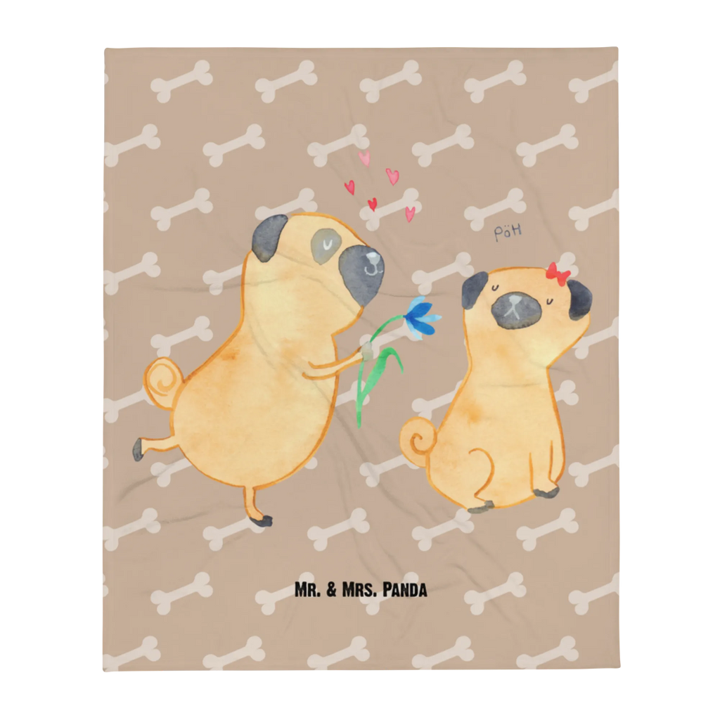 Kocyk dla niemowląt mops Zakochani Babygeschenk, Geschenk Geburt, Babydecke, Babyecke Kuscheldecke, Krabbeldecke, Hund, Hundemotiv, Haustier, Hunderasse, Tierliebhaber, Hundebesitzer, Sprüche, Liebesspruch. Verlobt, Liebe, Hundeliebe, verliebt, Mops, Möpse, Geschenk Freund, Partner